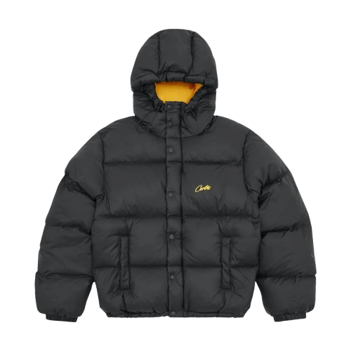 COR - Black/Yellow Puffer Jacket Vendor